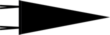 Load image into Gallery viewer, Blank Premium Wool Pennant