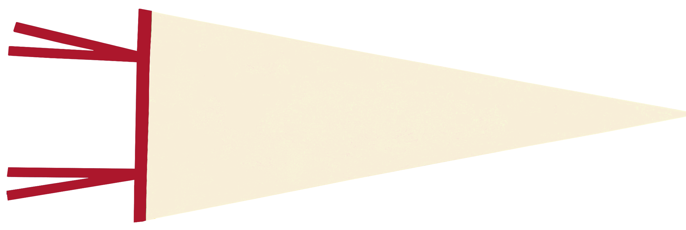 blank pennant clipart