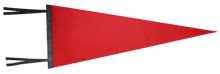 Load image into Gallery viewer, Red / Heather Black Blank Pennant Flag