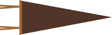 Load image into Gallery viewer, Coffee Camel blank pennant flag
